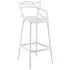 Gaile Bar Stool In White by Modway Furniture