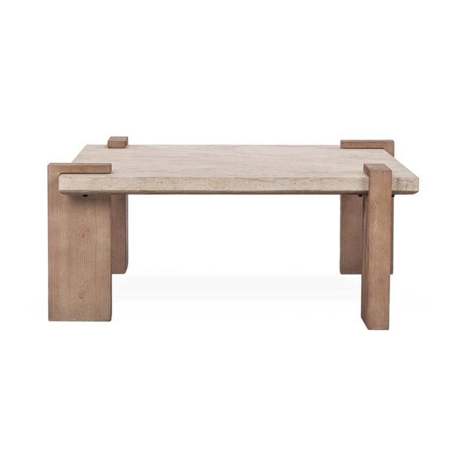 Ruare 40" Square Coffee Table by Classic Home