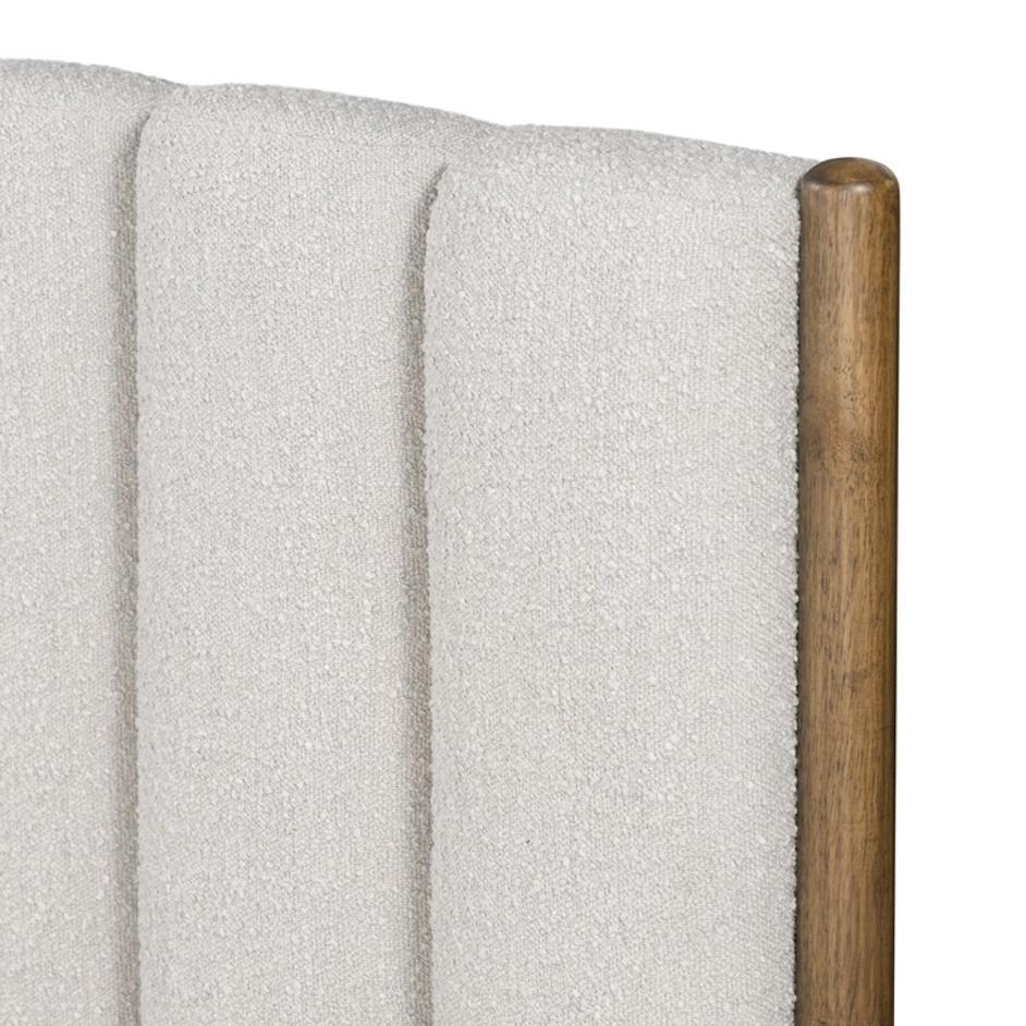 Emma Queen Bed - Knoll Sand by Four Hands