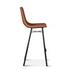 Sam Bar Chair, Trapper Brown by Home Trends & Design