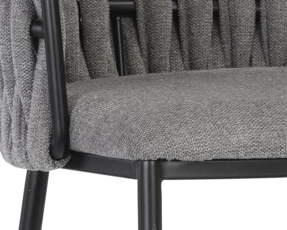Sarai Barstool - Belfast Koala Grey by Sunpan