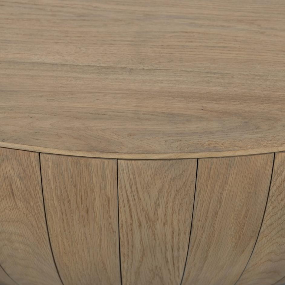 Ryan Oak Coffee Table In Natural Oak Solid by FOUR HANDS