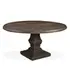Nimes 60" Round Dining Table, Weathered Mango by Home Trends & Design