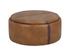 BORELLI WHEELED STORAGE OTTOMAN - TOBACCO TAN / AUTUMN CHESTNUT by Sunpan