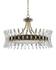 Coquette Chandelier In Antique Brass by Currey & Company