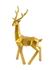 Deer Deco Looking Sideway Gold Finish by BIDK Home