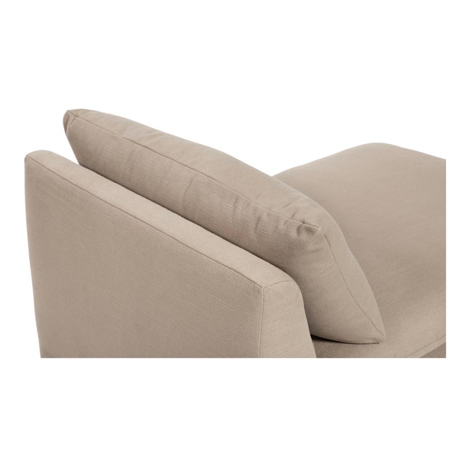 Estelle Chaise Flax by Moes Home