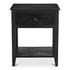 Corrine Nightstand Antique Black by Moes Home