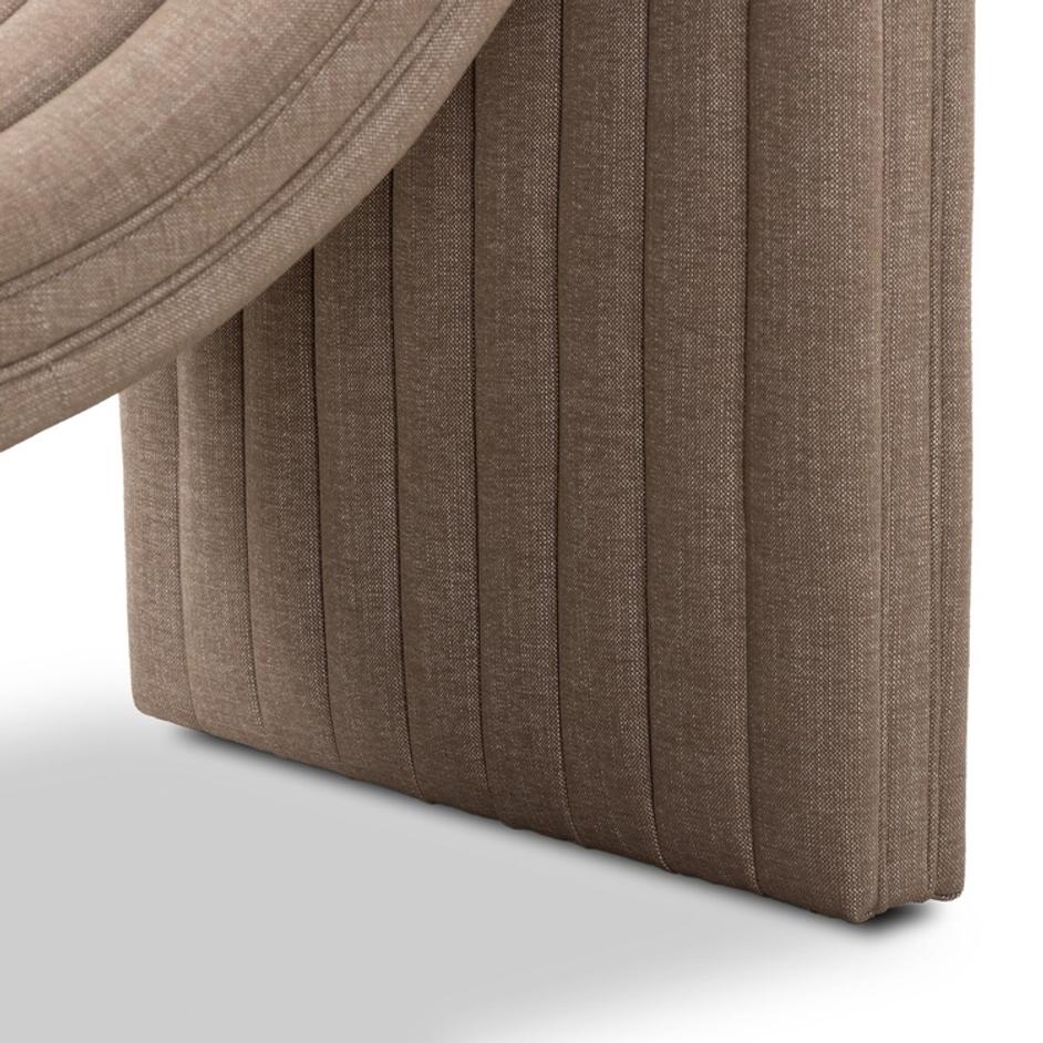 Augustine Chaise Lounge - Crypton® Nomad Taupe by Four Hands