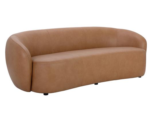 LORNE SOFA - ALINE BUTTERNUT LEATHER by Sunpan