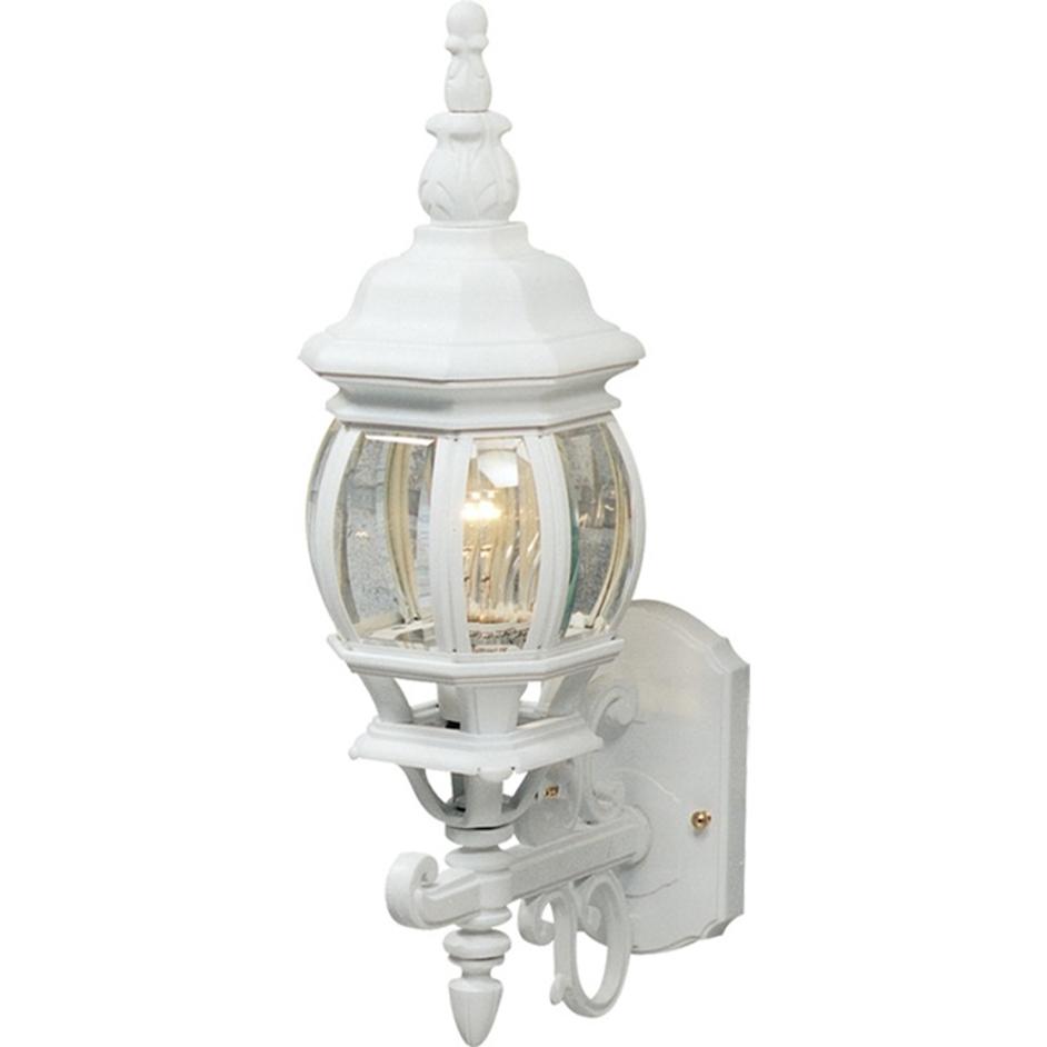 Classico AC8090WH Outdoor Wall Light in White by Artcraft
