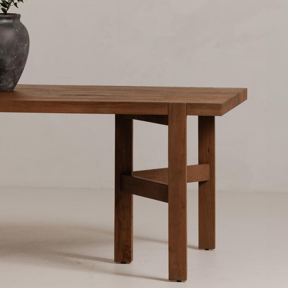 Workshop Dining Table Vintage Brown by Moes Home