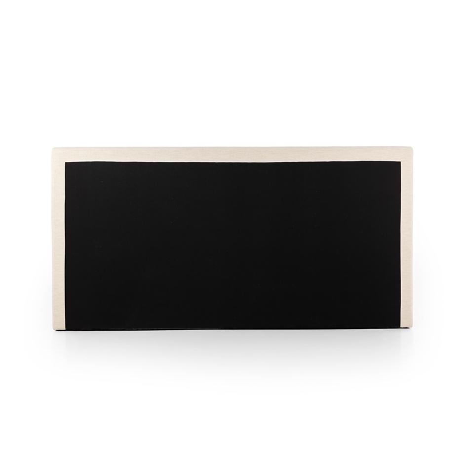 Martina Bed in King Size with Bergamo Parchment Finish by FOUR HANDS