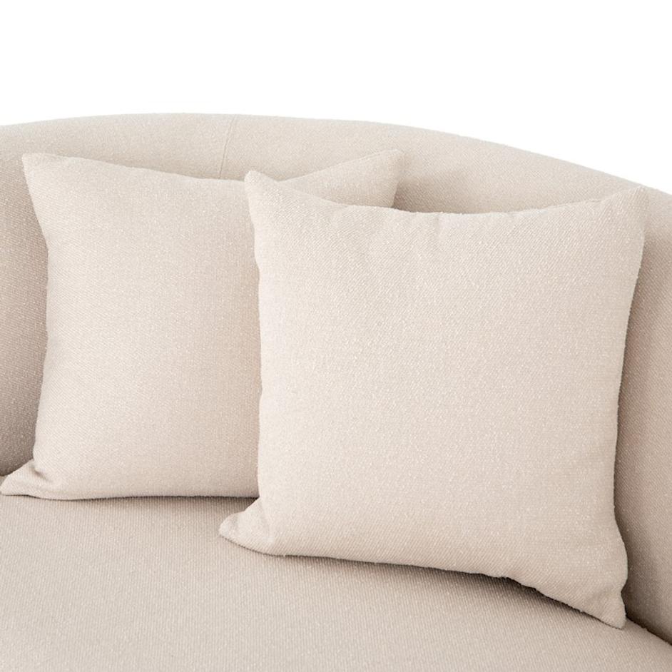 LUNA CHAISE IN IVORY by FOUR HANDS