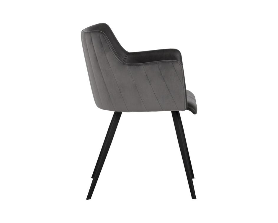 Griffin Dining Chair - Town Grey / Roman Grey by Sunpan