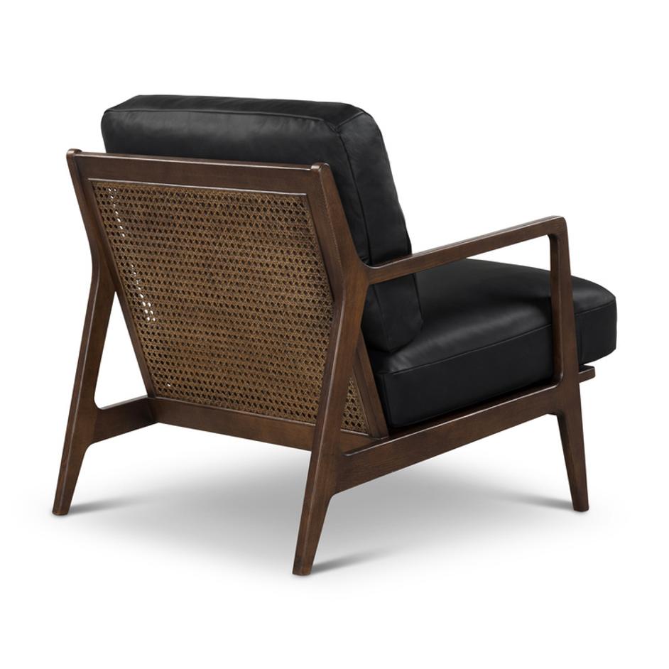 Carmelo Leather Accent Chair by Urbia Imports