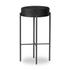 Nocona Bar + Counter Stool - Black Leather by Four Hands