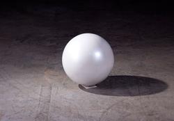 Ball Wall/Ceilling Ball Small Pearl White by PHILLIPS COLLECTION