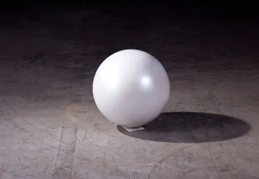 Ball Wall/Ceilling Ball Small Pearl White by PHILLIPS COLLECTION