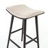 Union Saddle Bar Stool-Light Carbon by FOUR HANDS