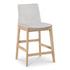 Deco Oak Counter Stool Light Grey by Moes Home