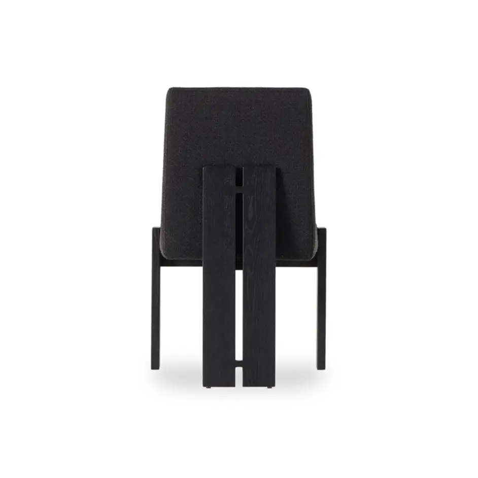 Roxy Dining Chair In Gibson Black by FOUR HANDS