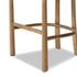 Terrance Bar Stool In Thames Cream And Amber Ash And Amber Ash Veneer by Four Hands