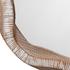 River Organic Rattan Mirror by Jamie Young