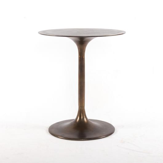 Tulip Side Table-Antique Rust by FOUR HANDS