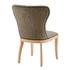 Dorsey Fabric Dining Side Chair, Pasadena Taupe by New Pacific Direct