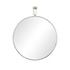 Vina Mirror In Antique Silver by FOUR HANDS