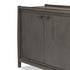 Glenview 6 Door Sideboard - Cracked Smoked Black Veneer by Four Hands
