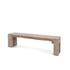 McArthur Whitewash Reclaimed Wood Bench by Mercana