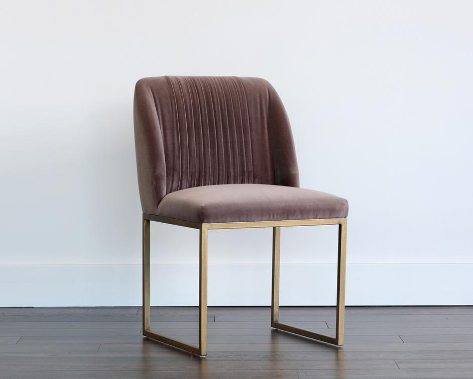 Nevin Dining Chair - Blush Purple by Sunpan