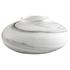 Moon Mist Vase In White And Black Swirl by Cyan Design