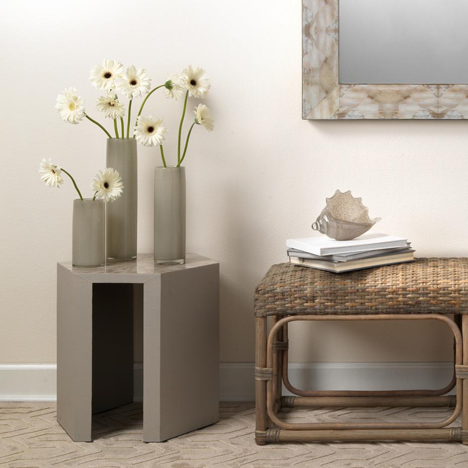 Radiant Side Table, Cream by Jamie Young