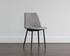 Drew Dining Chair - Black - Light Grey by Sunpan