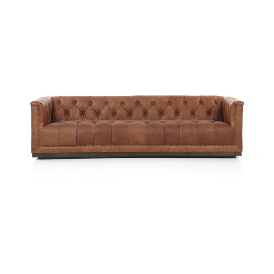 Maxx Sofa In 95" In Heirloom Sienna by FOUR HANDS