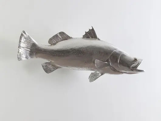 Barramundi Fish, Silver Leaf by PHILLIPS COLLECTION