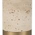 Gravitas Elegant Brass & Stone Lamp by Uttermost