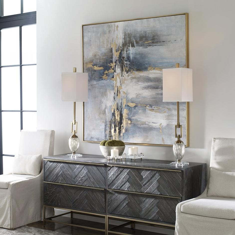 Road Less Traveled Hand Painted Canvas by Uttermost