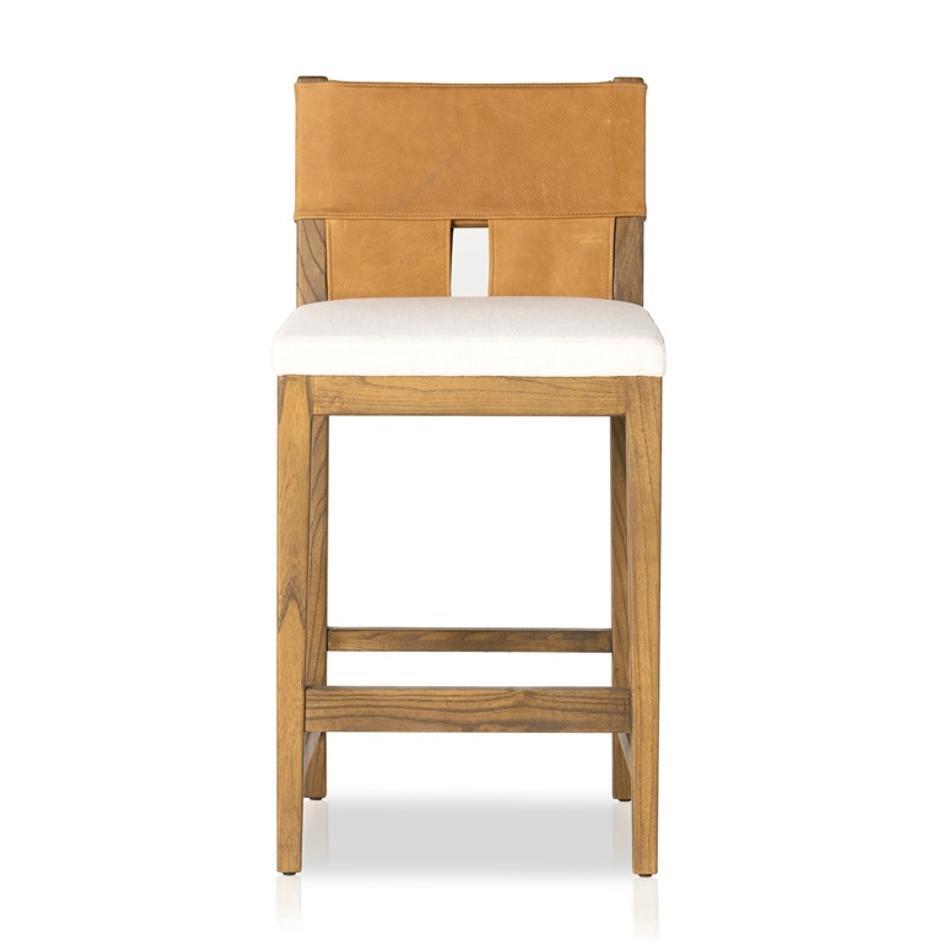 Sem Bar + Counter Stool - Halcyon Ivory by Four Hands
