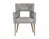 Amerie Dining Armchair - Bravo Metal by Sunpan