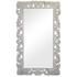Sophia Carved Mirror White by Classic Home
