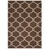 Barrett Chain Link Transitional Trellis 8X10 Area Rug In Dark Tan And Beige by Modway Furniture