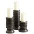 Small Provo Candleholder in Black by Cyan Design