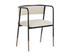 BRENAN DINING ARMCHAIR - ZENITH ALABASTER by Sunpan