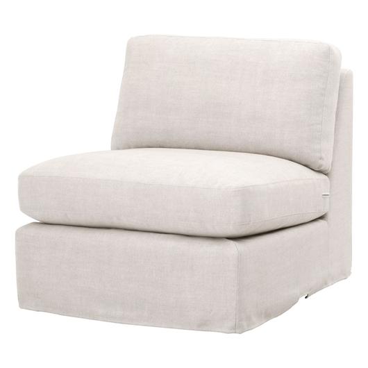 Lena Modular Slipcover 1-Seat Armless Chair by Essentials For Living