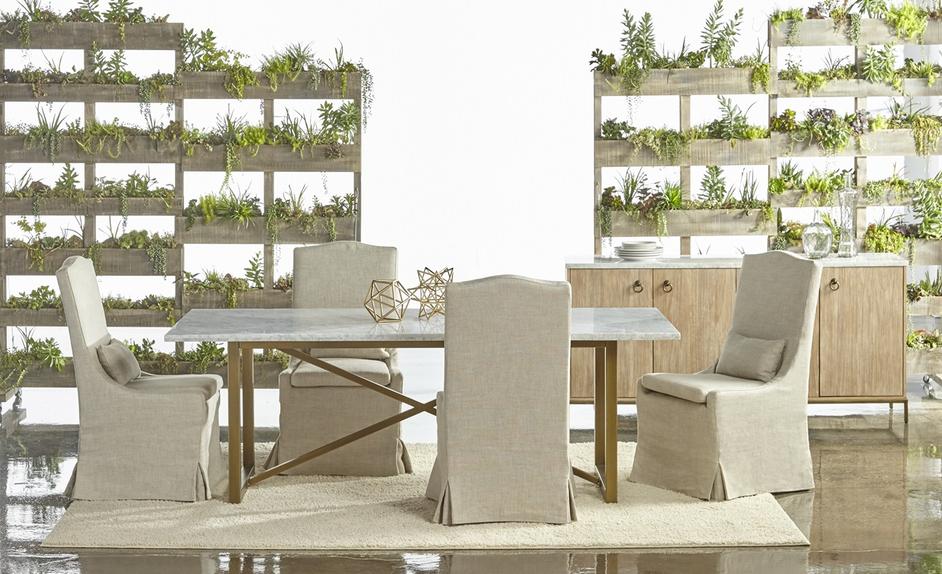 Colette Slipcover Dining Chair, Set of 2 by Essentials For Living