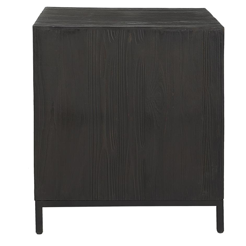 Aiken Geometric Cabinet / End Table by Uttermost